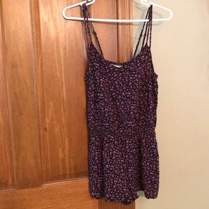 American Eagle Floral Romper